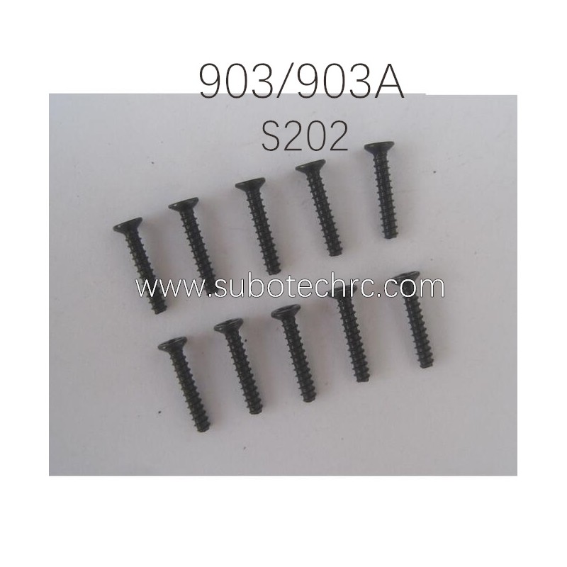 Countersunk Self Tapping Screw S202 Parts for HAIBOXING 903 903A