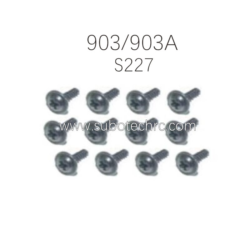 Flange Head Self Tapping Screws S227 Parts for HAIBOXING 903 903A