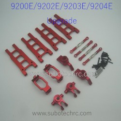 ENOZE 9200E 9202E 9203E 9204E 1/10 Upgrade Parts Metal Kits Red