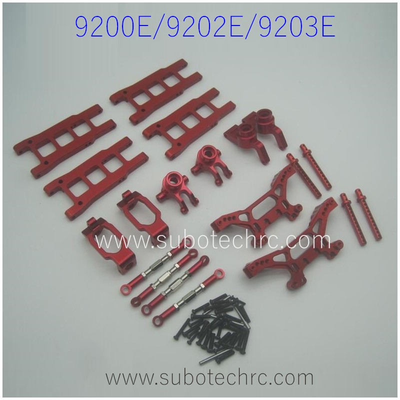 ENOZE 9200E 9202E 9203E RC Car Upgrade Parts Metal Kit Red