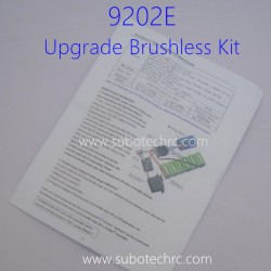 ENOZE 9202E 202E Upgrade Brushless  manual