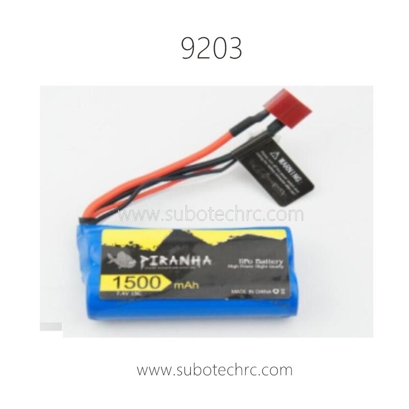 PXTOYS 9203 Off-Road RC Car Parts Battery 7.4V 1500mAh PX9200-23