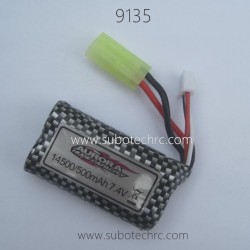 XINLEHONG TOYS 9135 RC Truck Parts Battery 7.4V 500mAh 30-DJ02