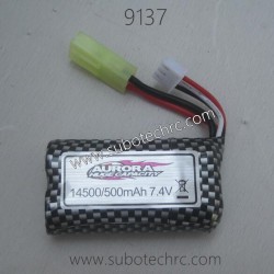 XINLEHONG 9137 RC Car Parts Battery 7.4V 500mAh 30-DJ02