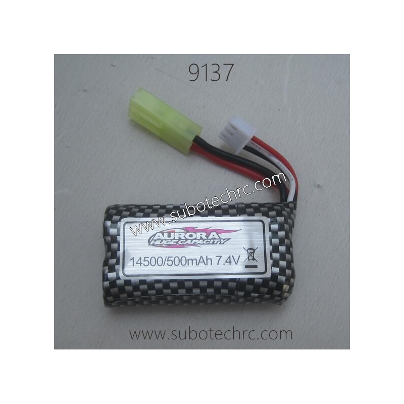 XINLEHONG 9137 RC Car Parts Battery 7.4V 500mAh 30-DJ02