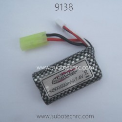 XINLEHONG 9138 1/16 Parts Battery 7.4V 500mAh 30-DJ02