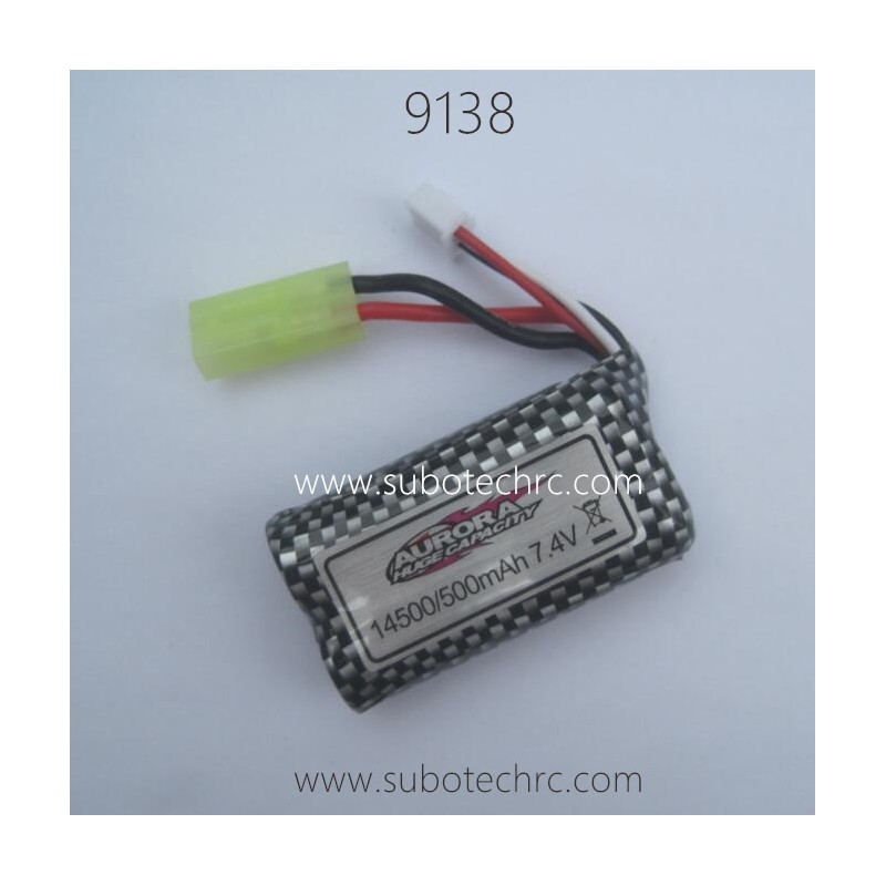 XINLEHONG 9138 1/16 Parts Battery 7.4V 500mAh 30-DJ02