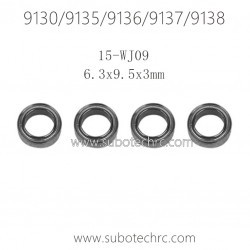 XINLEHONG 9130 9135 9136 9137 9138 Parts Bearing 6.3x9.5x3mm 15-WJ09