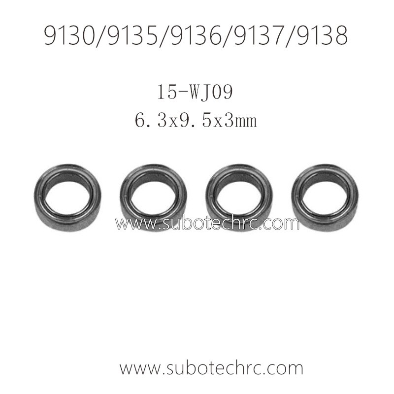 XINLEHONG 9130 9135 9136 9137 9138 Parts Bearing 6.3x9.5x3mm 15-WJ09