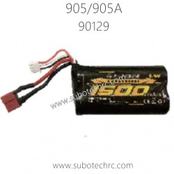 HAIBOXING 905A 1/12 RC Truck Parts Li-ion Battery 7.4V 1500mAh 90129