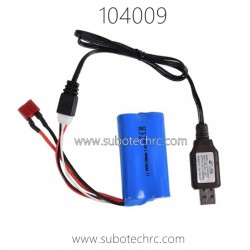 WLTOYS 104009 1/10 Parts Battery and Charger
