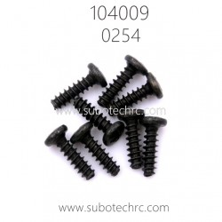 WLTOYS 104009 RC Car Parts 0254 ST 3X10PB Phillips head screw