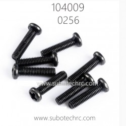 WLTOYS 104009 RC Car Parts 0256 Round Head Screws 3X12PM