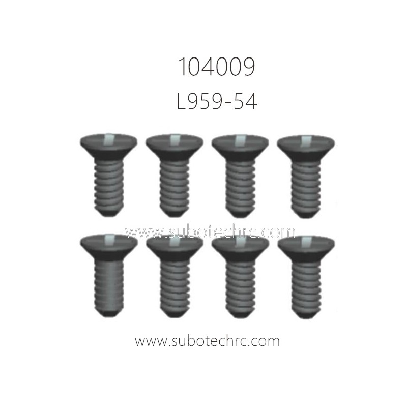 WLTOYS 104009 Parts L959-54 Countersunk head tapping screws