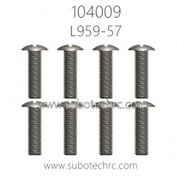 WLTOYS 104009 Parts L959-57 Round head self-tapping screws 2.6X8PB
