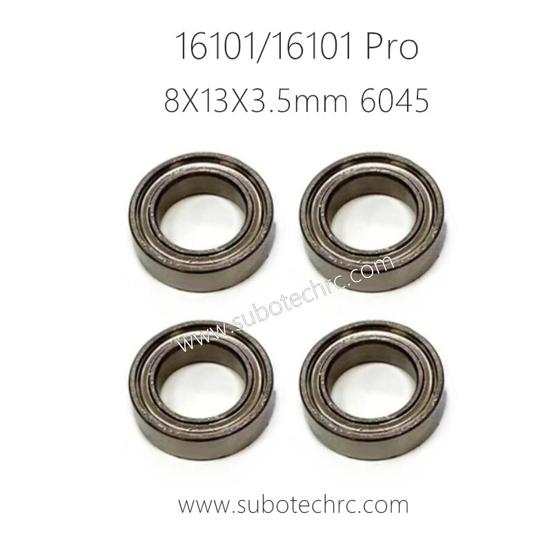 SUCHIYU 16101 Pro RC Car Parts Ball Bearing 8X13X3.5mm 6045