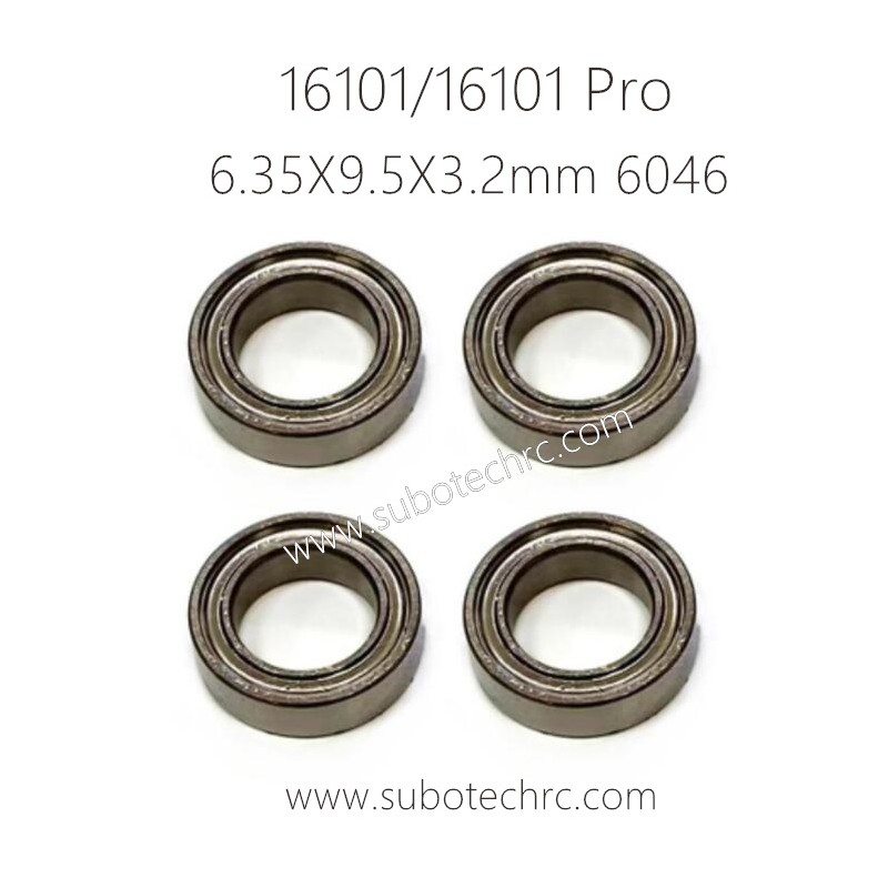 SUCHIYU 16101 Pro RC Car Parts Ball Bearing 6.35X9.5X3.2mm 6046