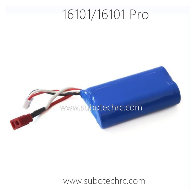 SUCHIYU 16101 RC Car Parts 18650 Battery 7.4V 1300mAh 6051