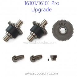 SCY 16101 PRO Parts Upgrade Differential+Main Gear+Motor Gear