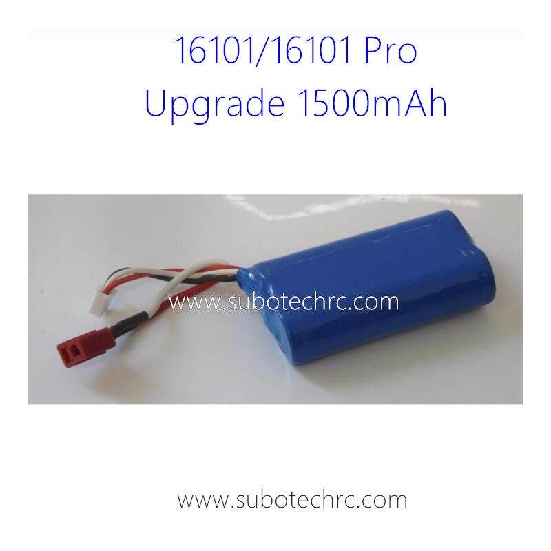 SCY 16101 PRO RC Car Parts 18650 7.4V 1500amh 15C 6316