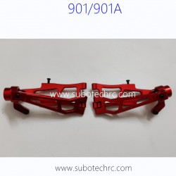 HAIBOXING HBX 901A Upgrade Parts Metal Front Swing Arm kit Red