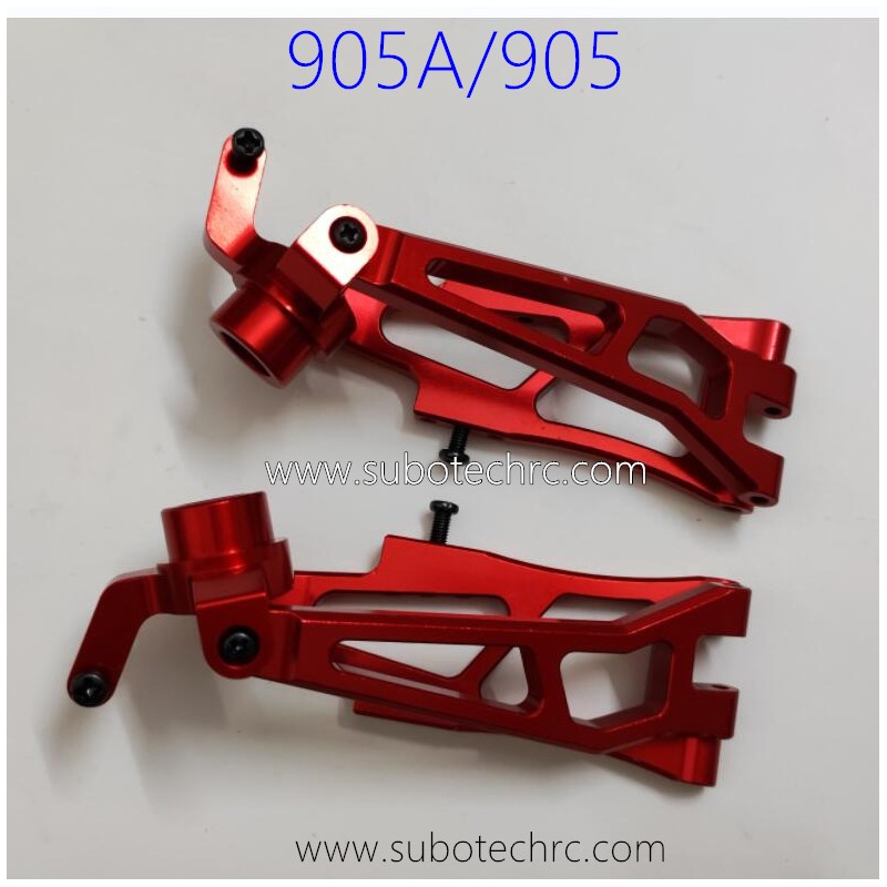 HAIBOXING 905A RC Truck Upgrade Parts Metal Front Swing Arm set Red