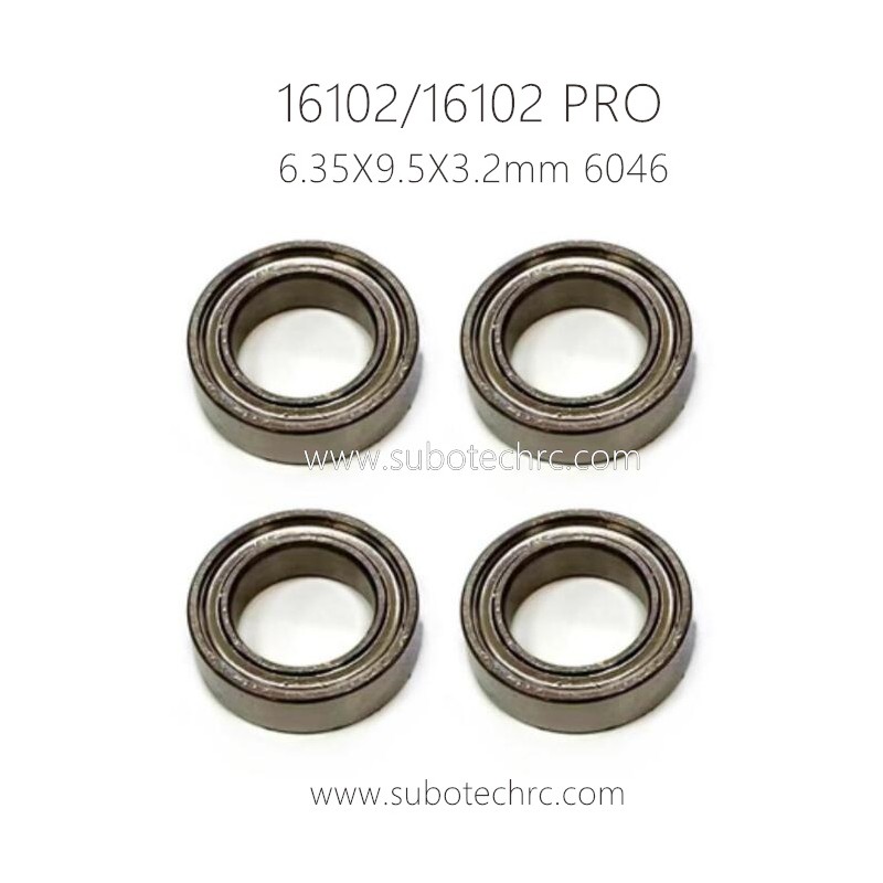SUCHIYU 16102 PRO RC Car Parts Ball Bearing 6.35X9.5X3.2mm 6046