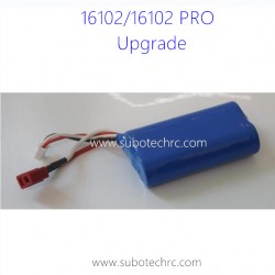 SCY 16102 PRO RC Car Upgrade Battery 18650 7.4V 1500amh 15C 6316