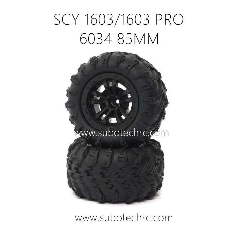 SCY 16103 PRO RC Car Parts Wheel Assembly 6033