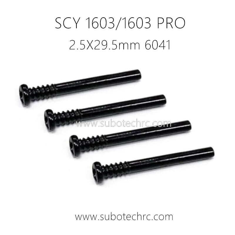 SCY 16103 PRO RC Car Parts Screw 2.5X29.5mm 6041