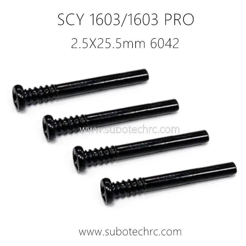 SUCHIYU 16103 PRO RC Car Parts Screw 2.5X25.5mm 6042