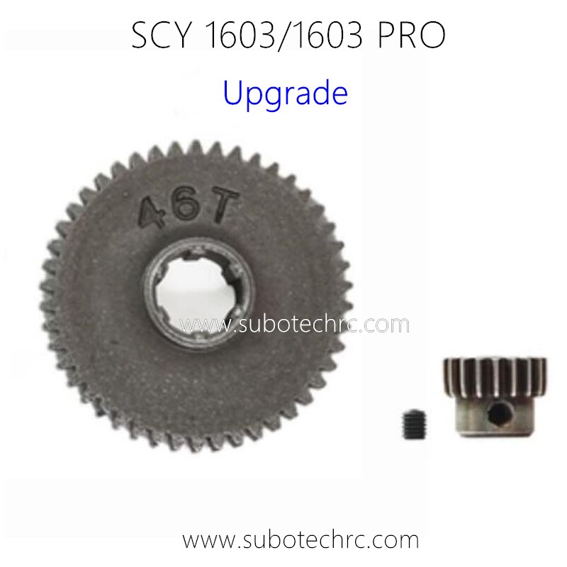 SUCHIYU 16103 PRO Parts Upgrade Metal Main Gear+Motor Gear For Brushless