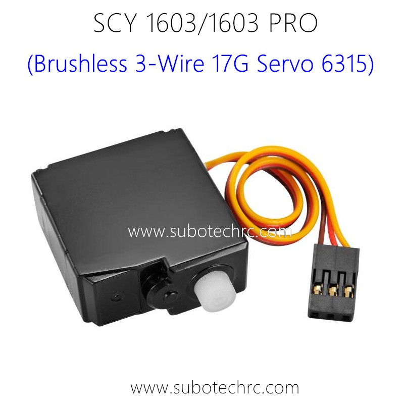 SUCHIYU 16103 PRO Parts Brushless 3-Wire 17G Servo 6315