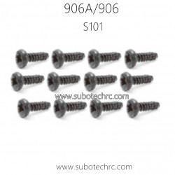 HAIBOXING 906A 906 RC Car Parts Flat head Screws 2.5X6mm S101