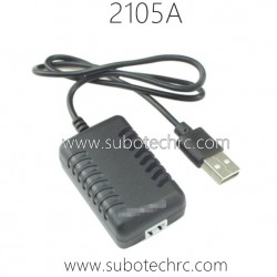HaiBoXing HBX 2105 RC Car Parts 7.4V 2000MaH USB Charger for Brushless
