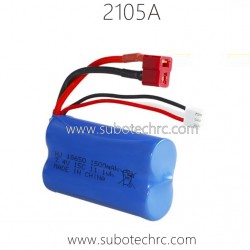 HaiBoXing 2105A RC Car Parts 7.4V 1500mAh Battery T-Plug For Brushless