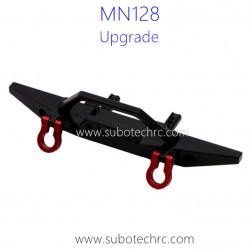 MNMODEL MN128 RC Truck Upgrade Parts Metal Front Protector Black