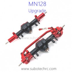 MNMODEL MN128 RC Car Upgrade Parts Front and Rear Axle Assembly