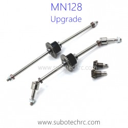 MNMODEL MN128 Upgrade Parts Rear and Front Axle Shaft kit