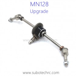 MNMODEL MN128 Upgrade Parts Front Axle Shaft kit with Differential Gear