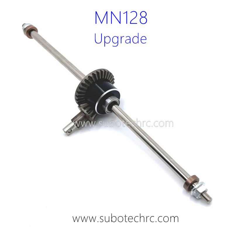 MNMODEL MN128 RC Car Upgrade Parts Rear Axle Shaft kit with Differential Gear