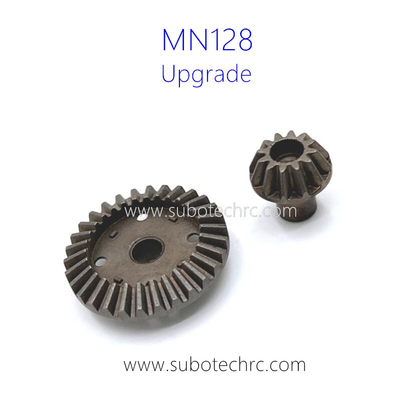 MNMODEL MN128 RC Car Upgrade Parts Metal Front and Rear Bevel Gear