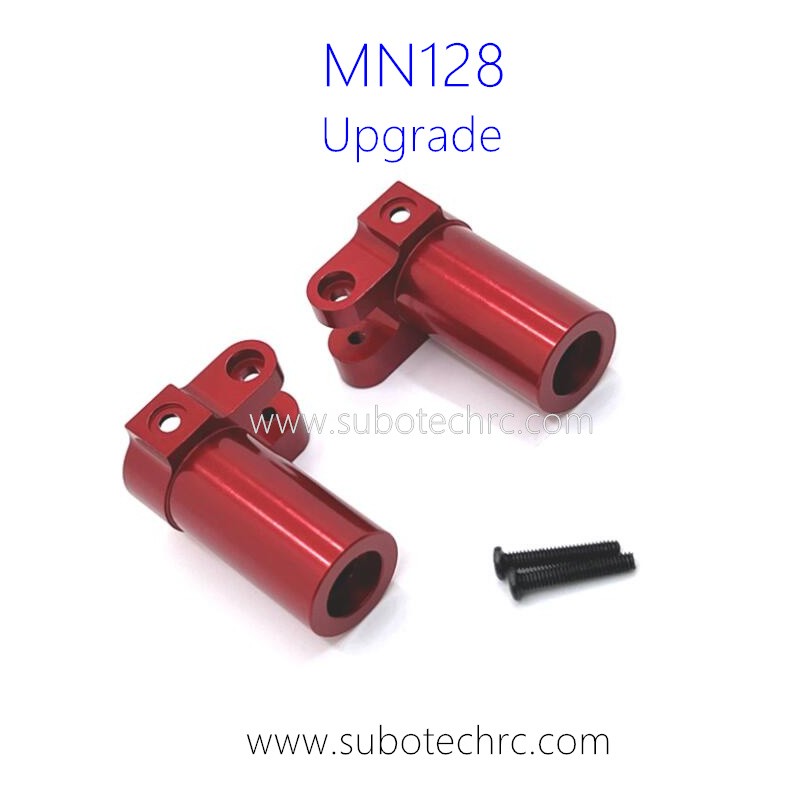 MNMODEL MN128 RC Car Upgrade Parts Rear Axle Cup Red