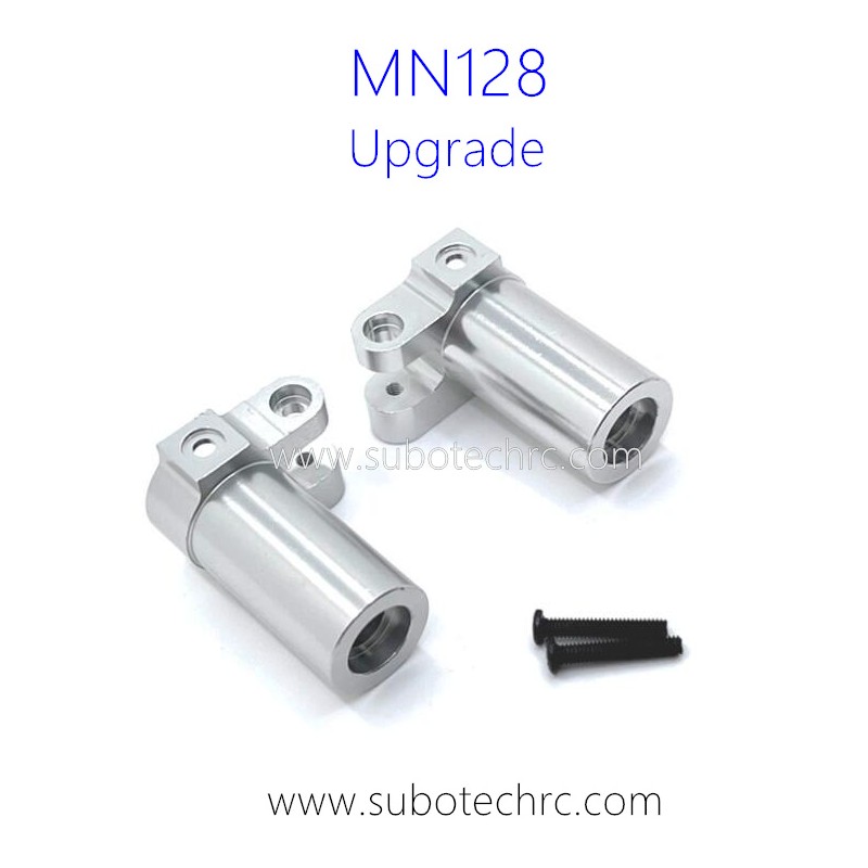 MNMODEL MN128 RC Car Upgrade Parts Rear Axle Cup Silver