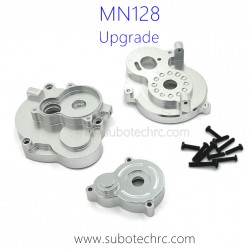 MN128 RC Car Upgrade Parts Metal Motor Gear Cover