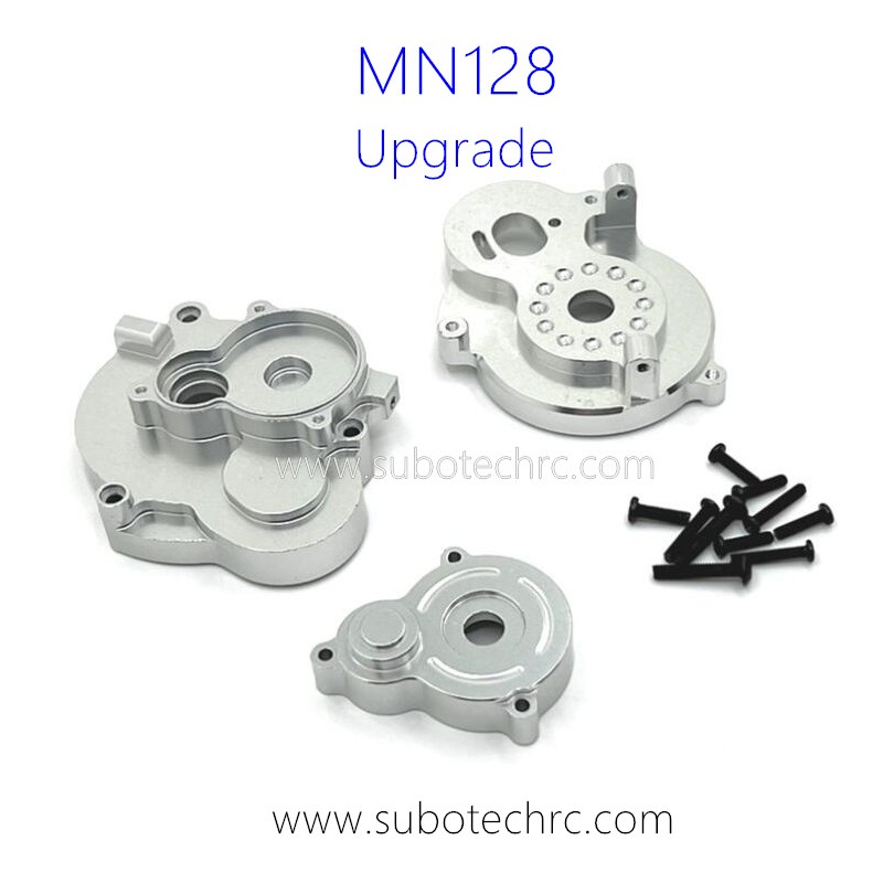 MN128 RC Car Upgrade Parts Metal Motor Gear Cover