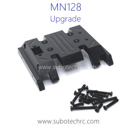 MNMODEL MN128 RC Car Upgrade Parts Central Gearbox Bottom Black
