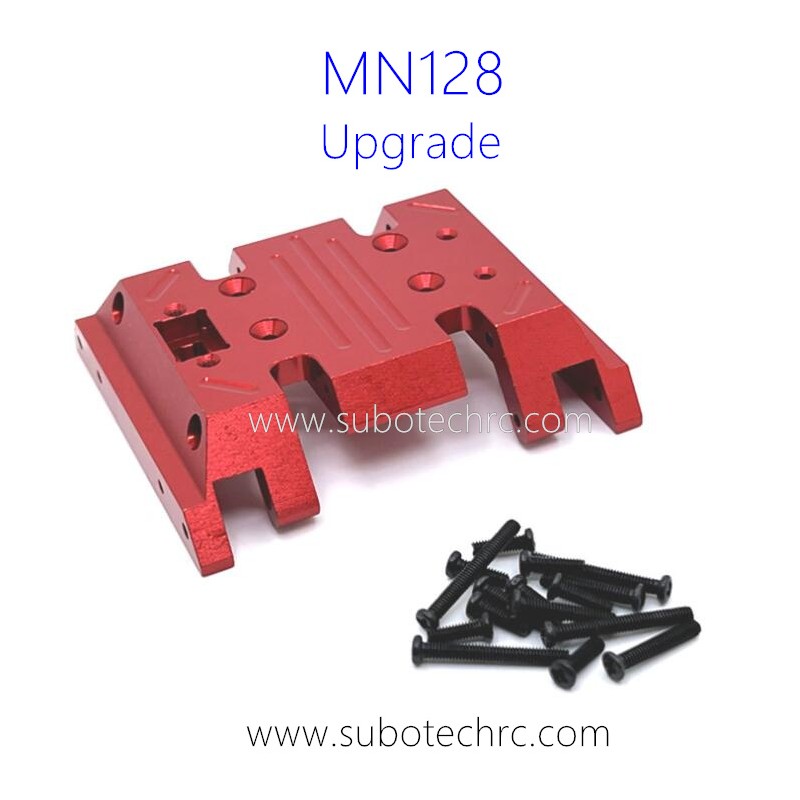 MNMODEL MN128 RC Car Upgrade Parts Central Gearbox Bottom