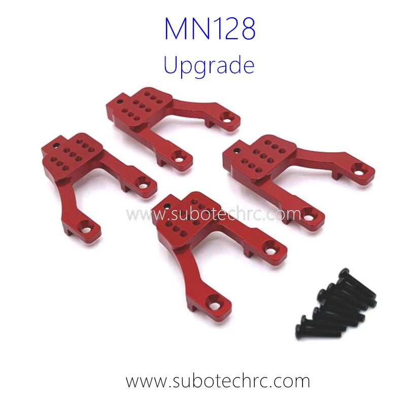 MNMODEL MN128 RC Car Upgrade Parts Front and Rear Shock Frame