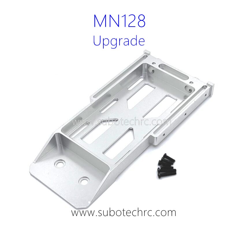 MNMODEL MN128 1/12 RC Car Upgrade Parts Metal Battery Fixing Holder Silver